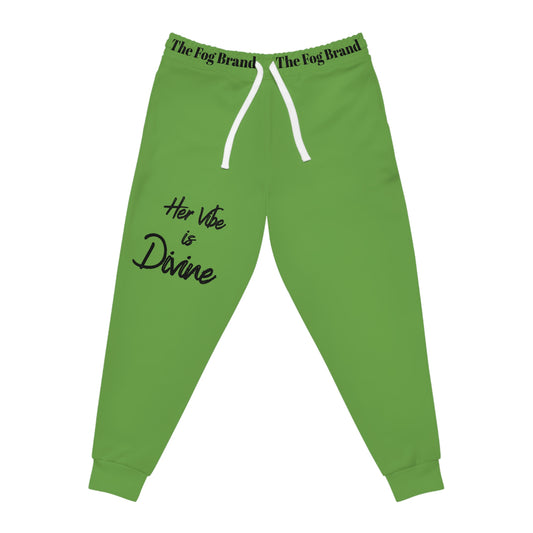 Her Vibe is Divine -Athletic Joggers for Women