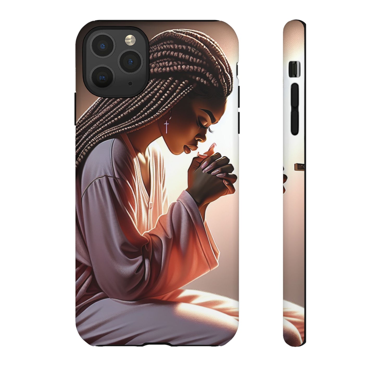 Spiritual Prayer Phone Case - Tough Cases with Inspirational Design