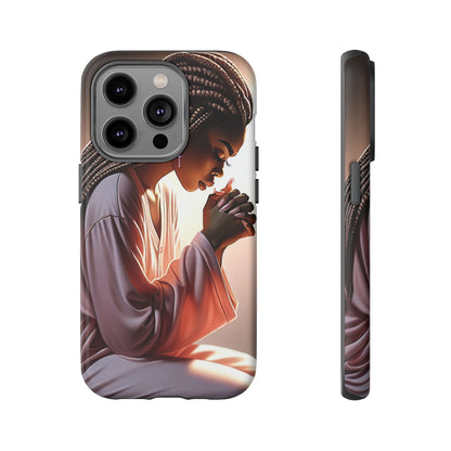 Spiritual Prayer Phone Case - Tough Cases with Inspirational Design