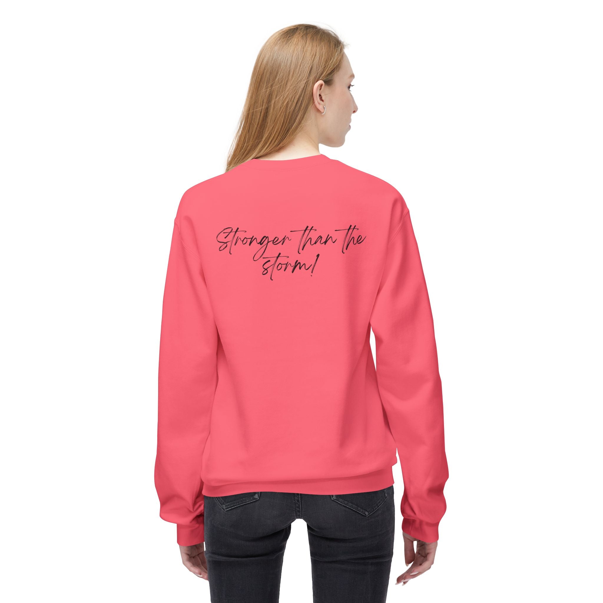 Crewneck Sweatshirt "She survived everything that was meant to destroy her"