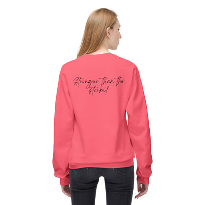 "She survived everything that was meant to destroy her" Crewneck Sweatshirt