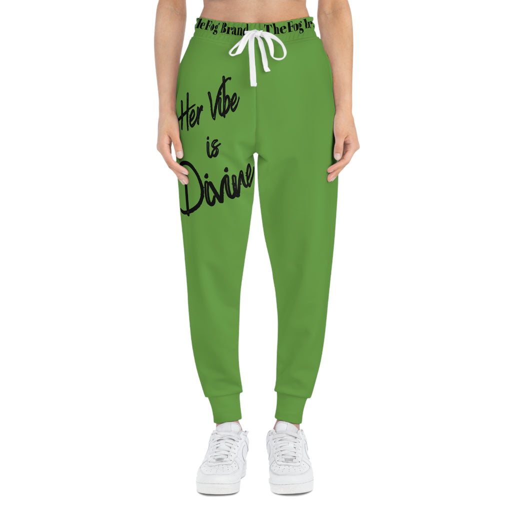 Her Vibe is Divine -Athletic Joggers for Women