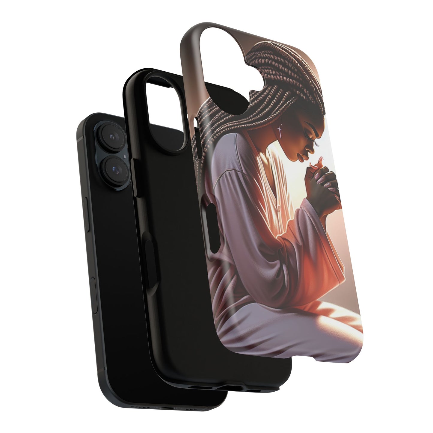 Spiritual Prayer Phone Case - Tough Cases with Inspirational Design