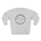 I AM LIVING PROOF - Unisex Crewneck sweatshirt, Cozy Faith-Based Apparel, Everyday Comfort, Prayer Reminder