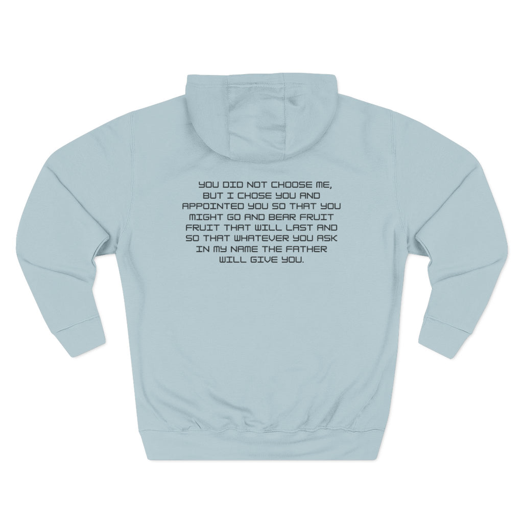 Created With Purpose Hoodie — Inspirational Faith Graphic Hoodie