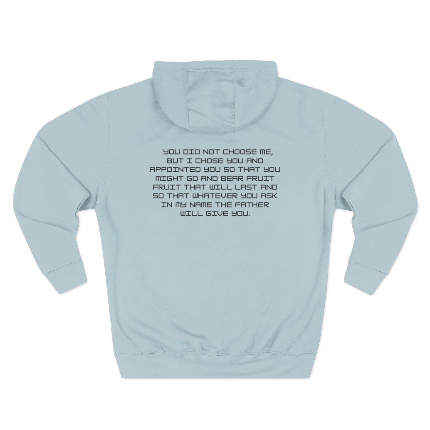 Created With Purpose Hoodie — Inspirational Faith Graphic Hoodie