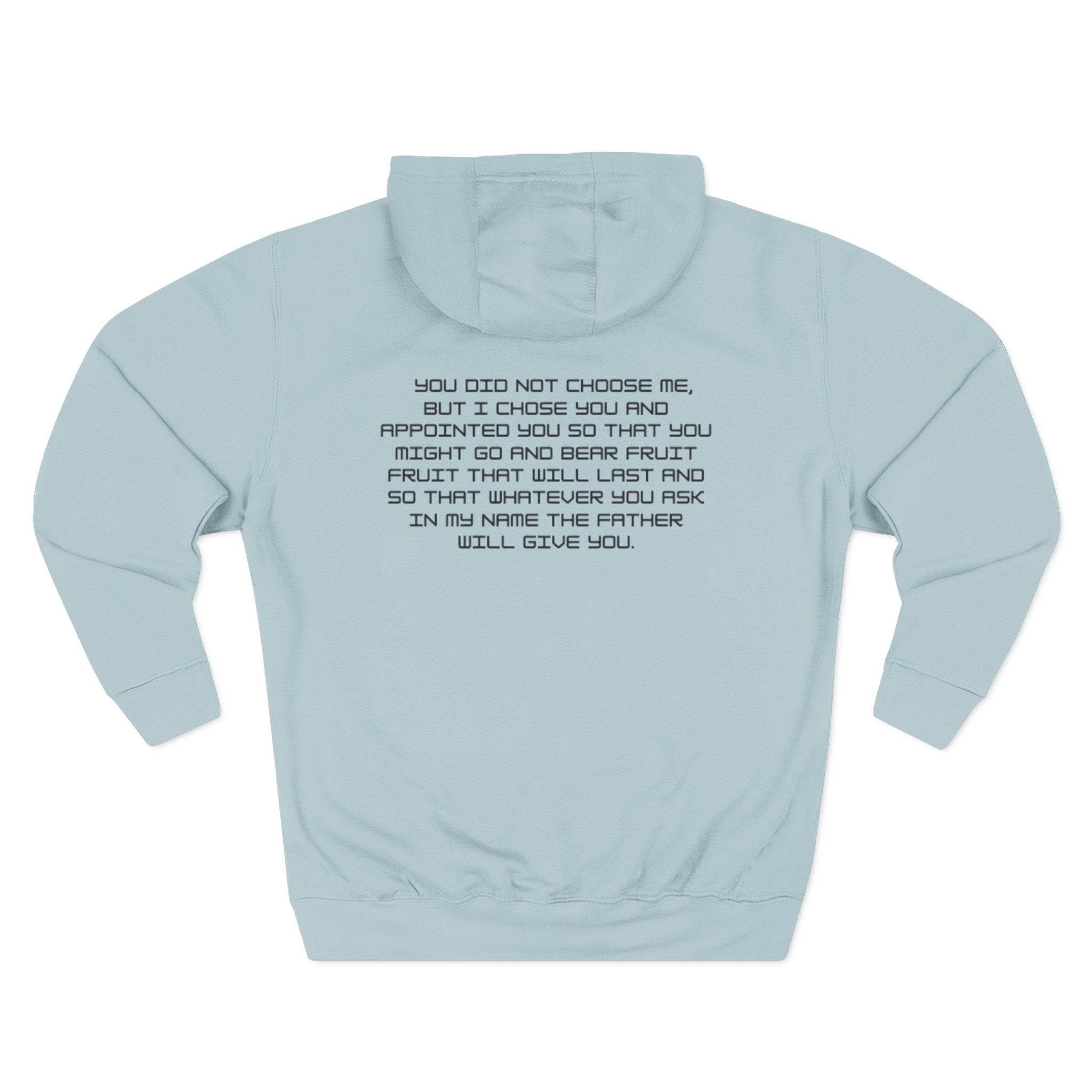 Created With Purpose Hoodie — Inspirational Faith Graphic Hoodie