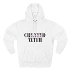 Created With Purpose Hoodie — Inspirational Faith Graphic Hoodie