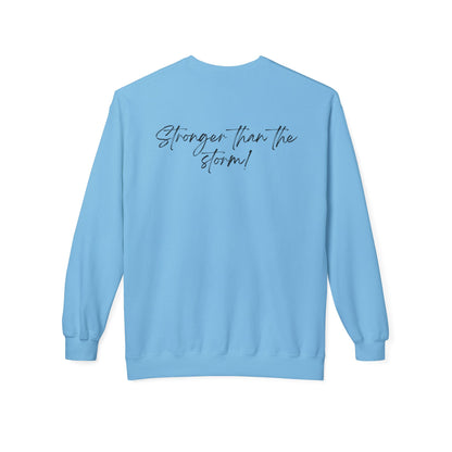 "She survived everything that was meant to destroy her" Crewneck Sweatshirt