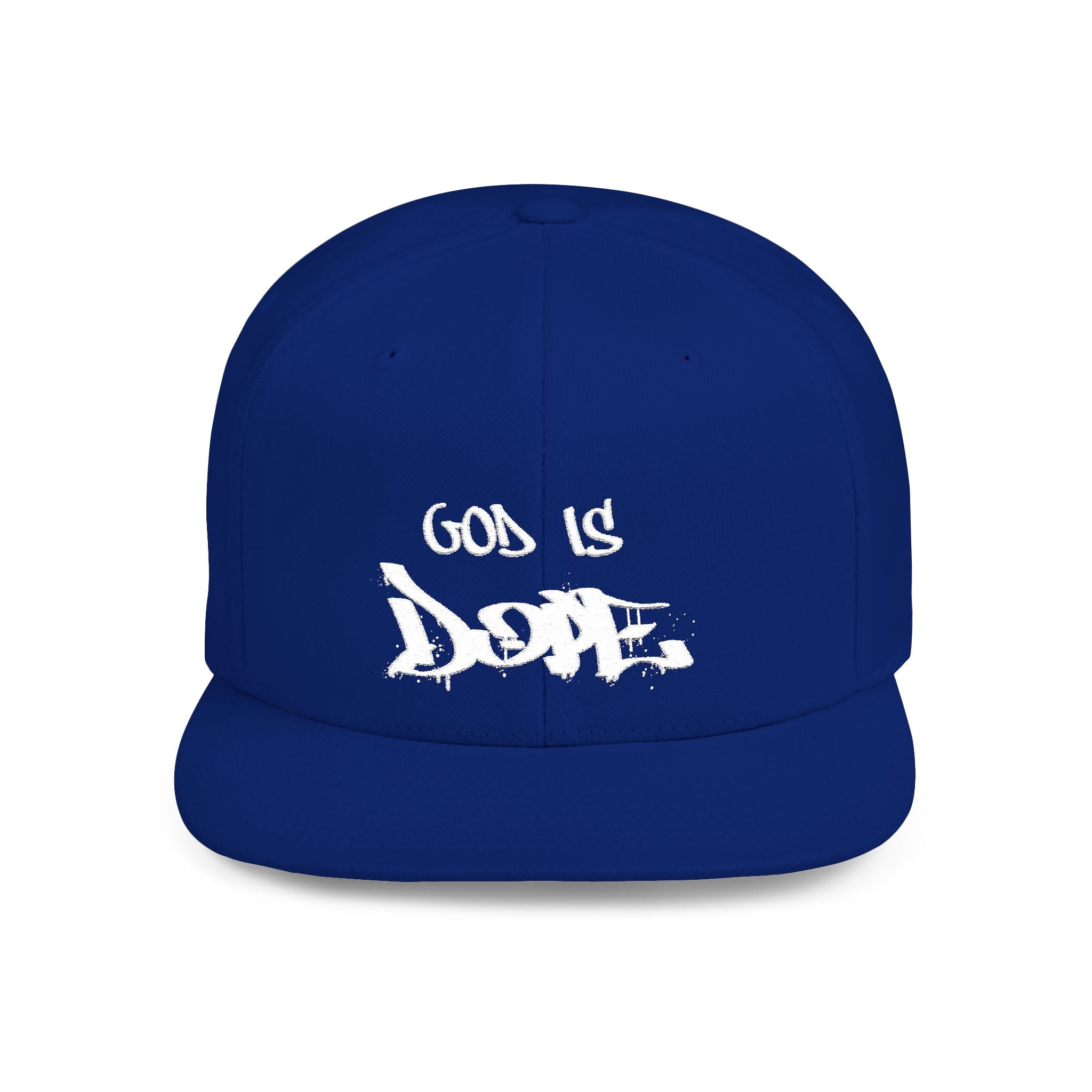 God is Dope-Snapback Hat (White letters) multiple colors