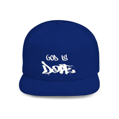 God is Dope-Snapback Hat (White letters) multiple colors