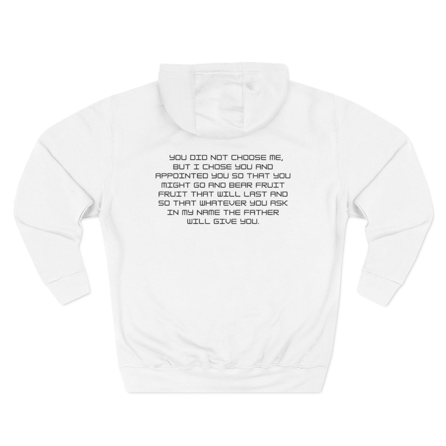 Created With Purpose Hoodie — Inspirational Faith Graphic Hoodie