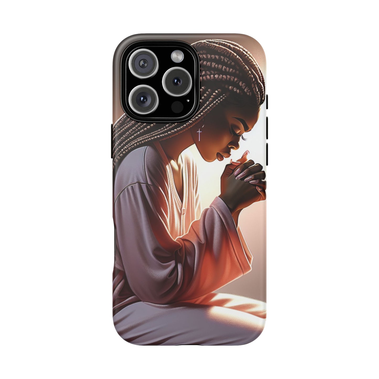 Spiritual Prayer Phone Case - Tough Cases with Inspirational Design