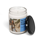 Soy Candle-Sea Salt and Orchid, or Coconut & Cardamom 9 oz soy scented candle