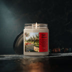 Soy Candle-Apple Harvest Scented-9oz with bible verse
