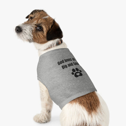 Pet Tank Top - 'Walks, Treats & Jesus'