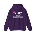 Glory Dripping Crown Unisex Hoodie -Faith inspired Heavy Blend Sweatshirt