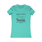 Nurse Blessed Hands tee by THE FOG BRAND -Women's Favorite Tee-Inspirational Christian T-Shirt , Professional Career