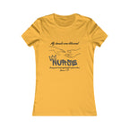 Nurse Blessed Hands tee by THE FOG BRAND -Women's Favorite Tee-Inspirational Christian T-Shirt , Professional Career