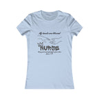 Nurse Blessed Hands tee by THE FOG BRAND -Women's Favorite Tee-Inspirational Christian T-Shirt , Professional Career