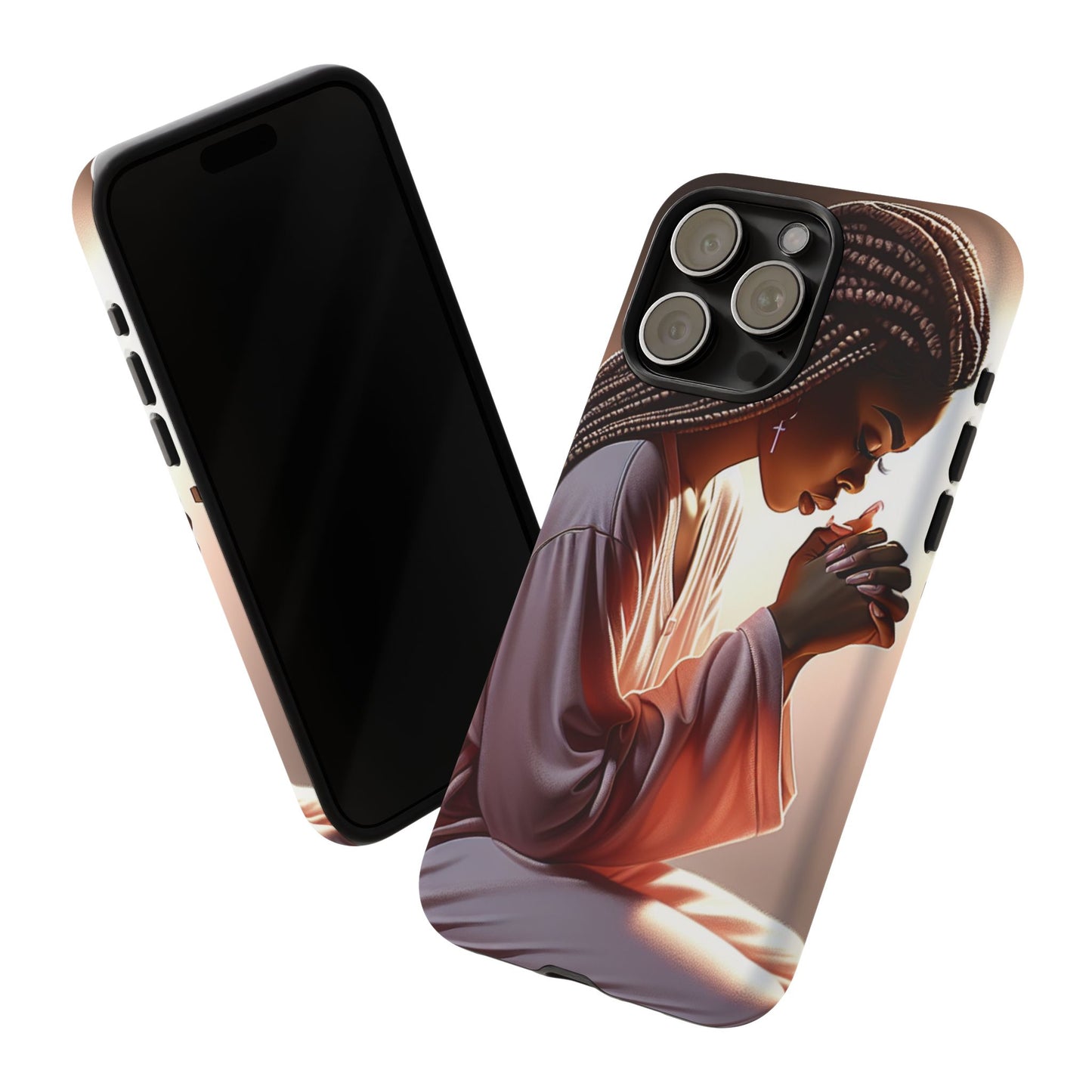 Spiritual Prayer Phone Case - Tough Cases with Inspirational Design