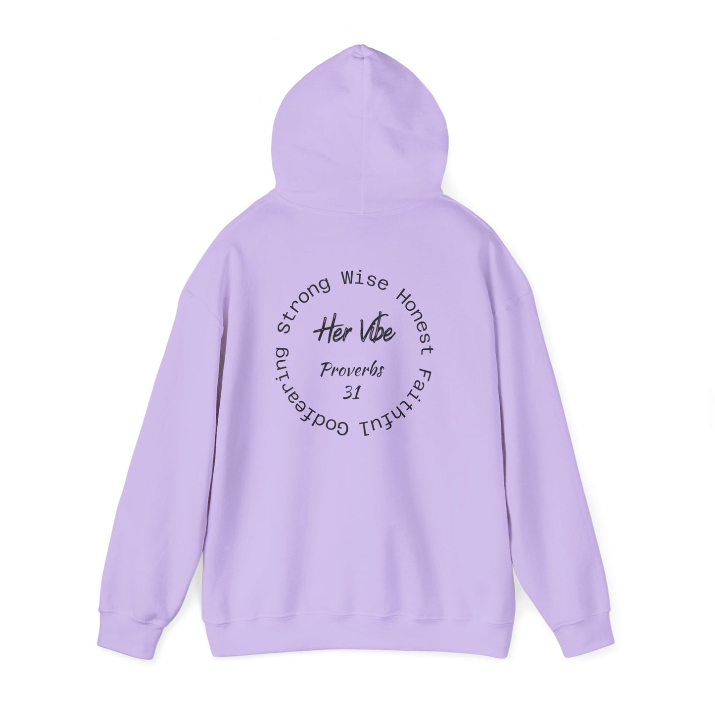 Her Vibe Is Divine Proverbs 31 Woman-Hoodie for God Fearing Women