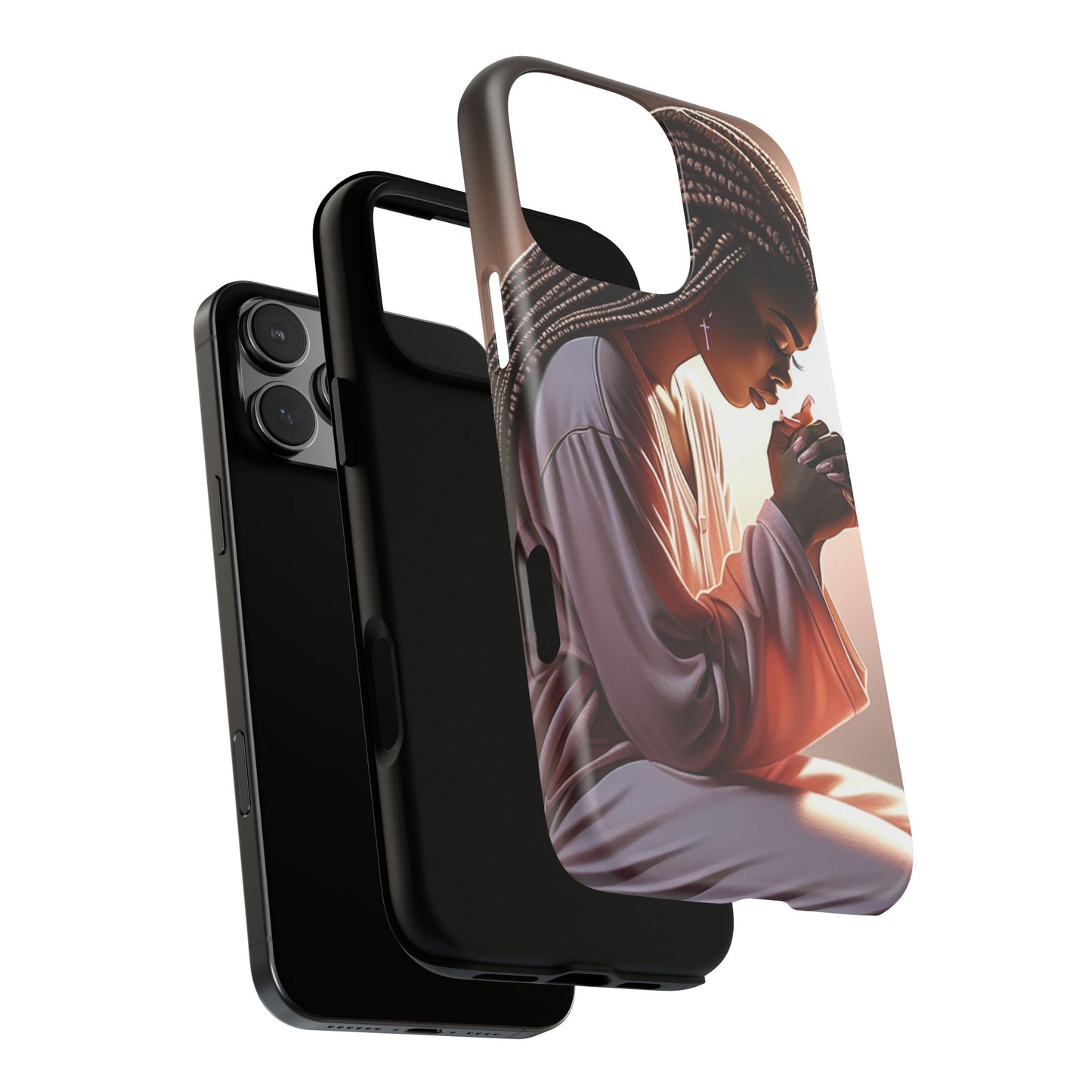 Spiritual Prayer Phone Case - Tough Cases with Inspirational Design
