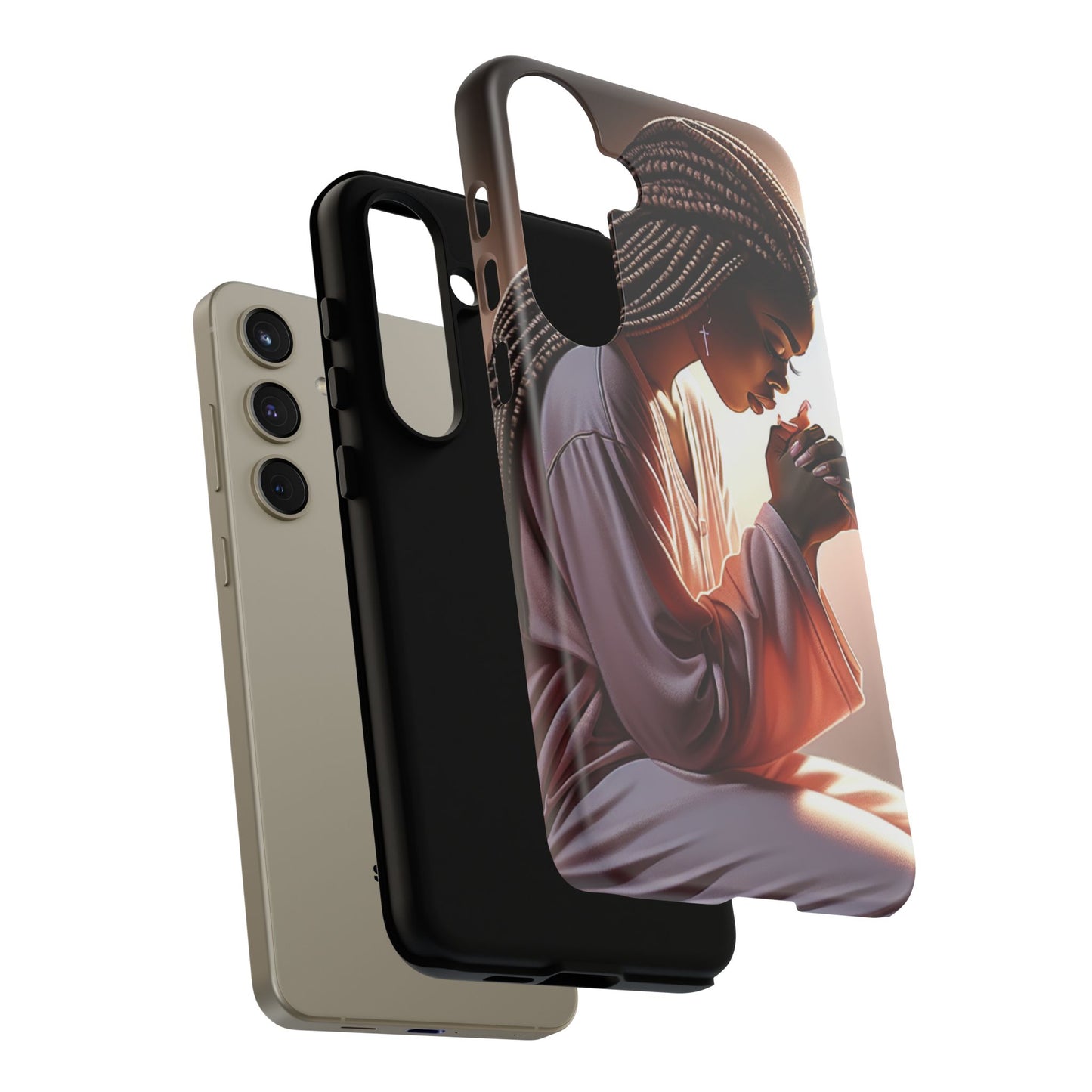 Spiritual Prayer Phone Case - Tough Cases with Inspirational Design