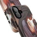 Cell phone case-Woman Praying-Spiritual Prayer Phone Case - Tough Cases with Inspirational Design