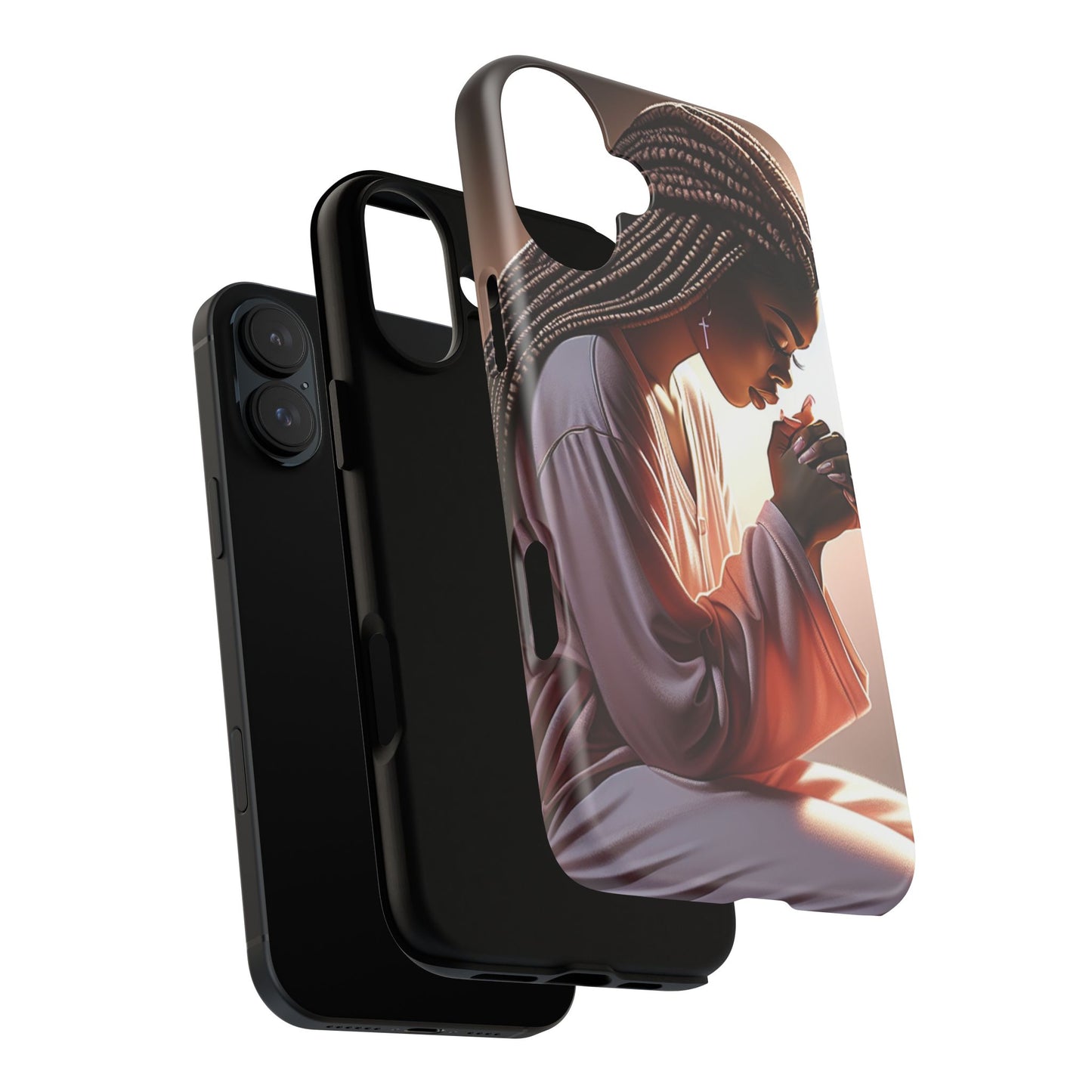Spiritual Prayer Phone Case - Tough Cases with Inspirational Design