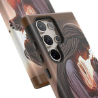 Cell phone case-Woman Praying-Spiritual Prayer Phone Case - Tough Cases with Inspirational Design