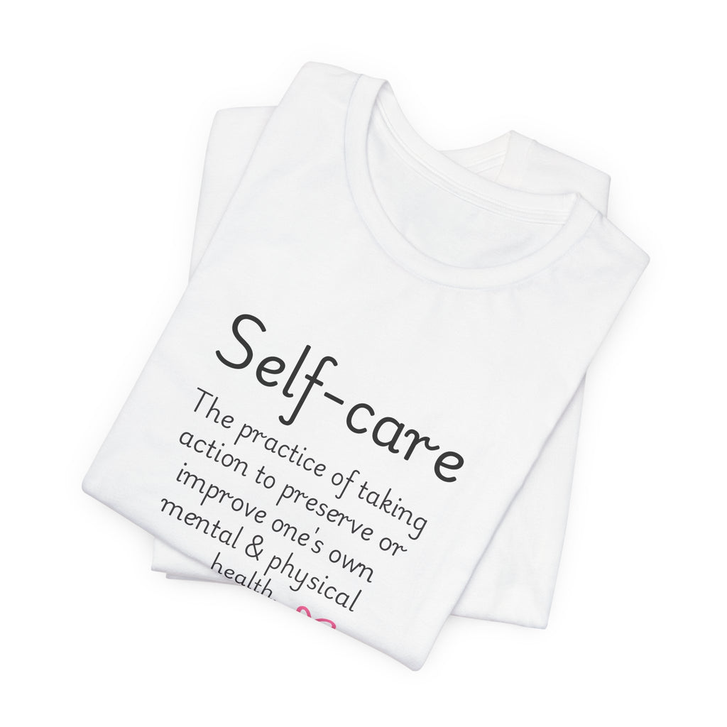 Embrace Self-Care Unisex Jersey Tee