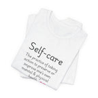 Embrace Self-Care Unisex Jersey Tee