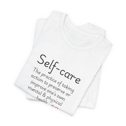 Embrace Self-Care Unisex Jersey Tee
