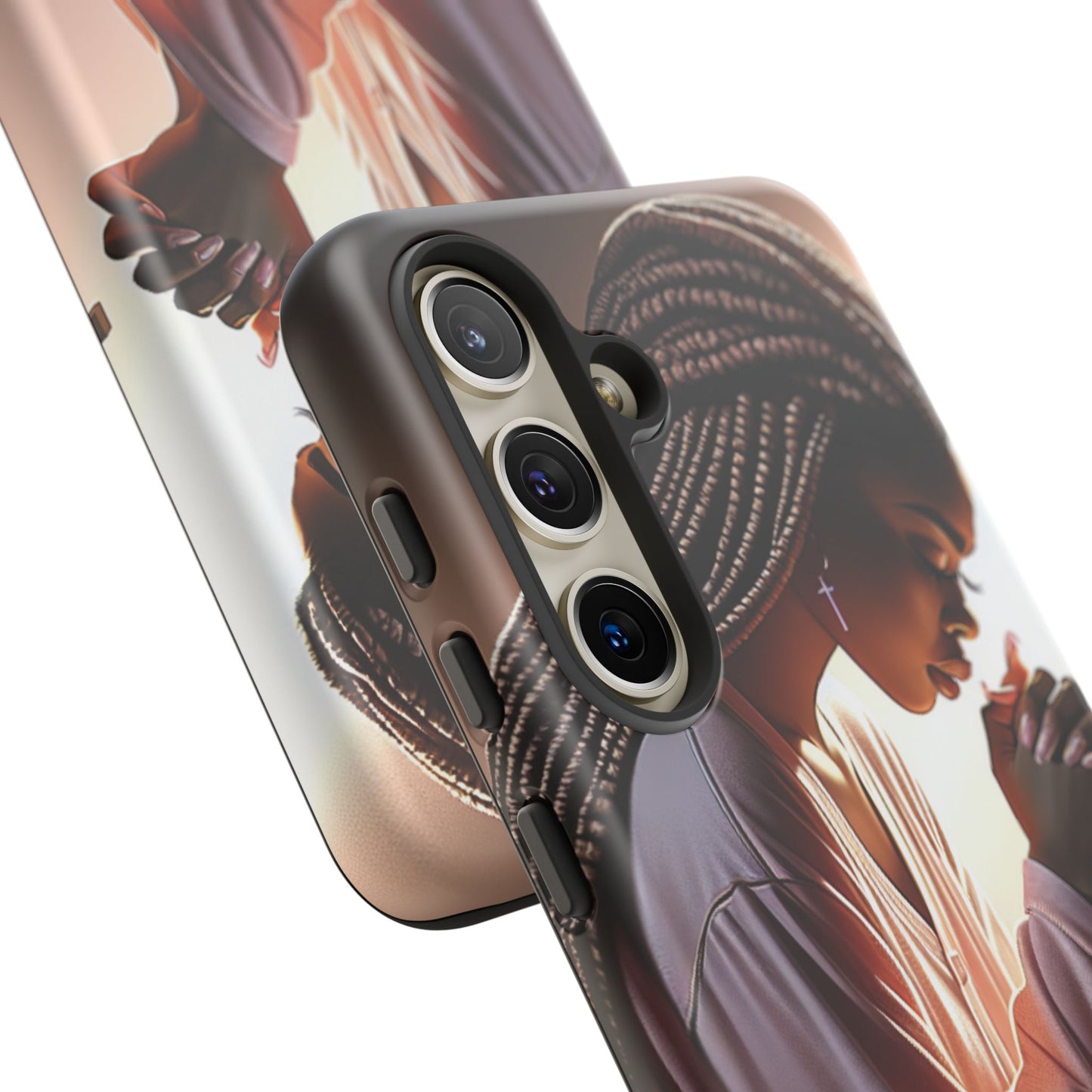 Spiritual Prayer Phone Case - Tough Cases with Inspirational Design