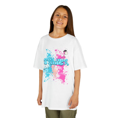 Kids Heavy Cotton™ Prayer Splattered Graphic T-Shirt