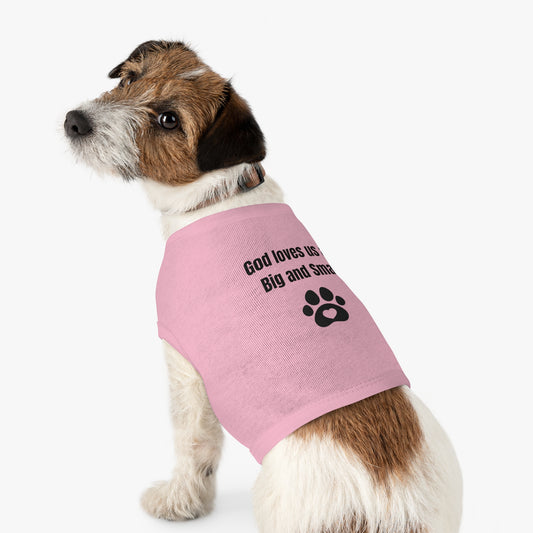Pet Tank Top - 'Walks, Treats & Jesus'