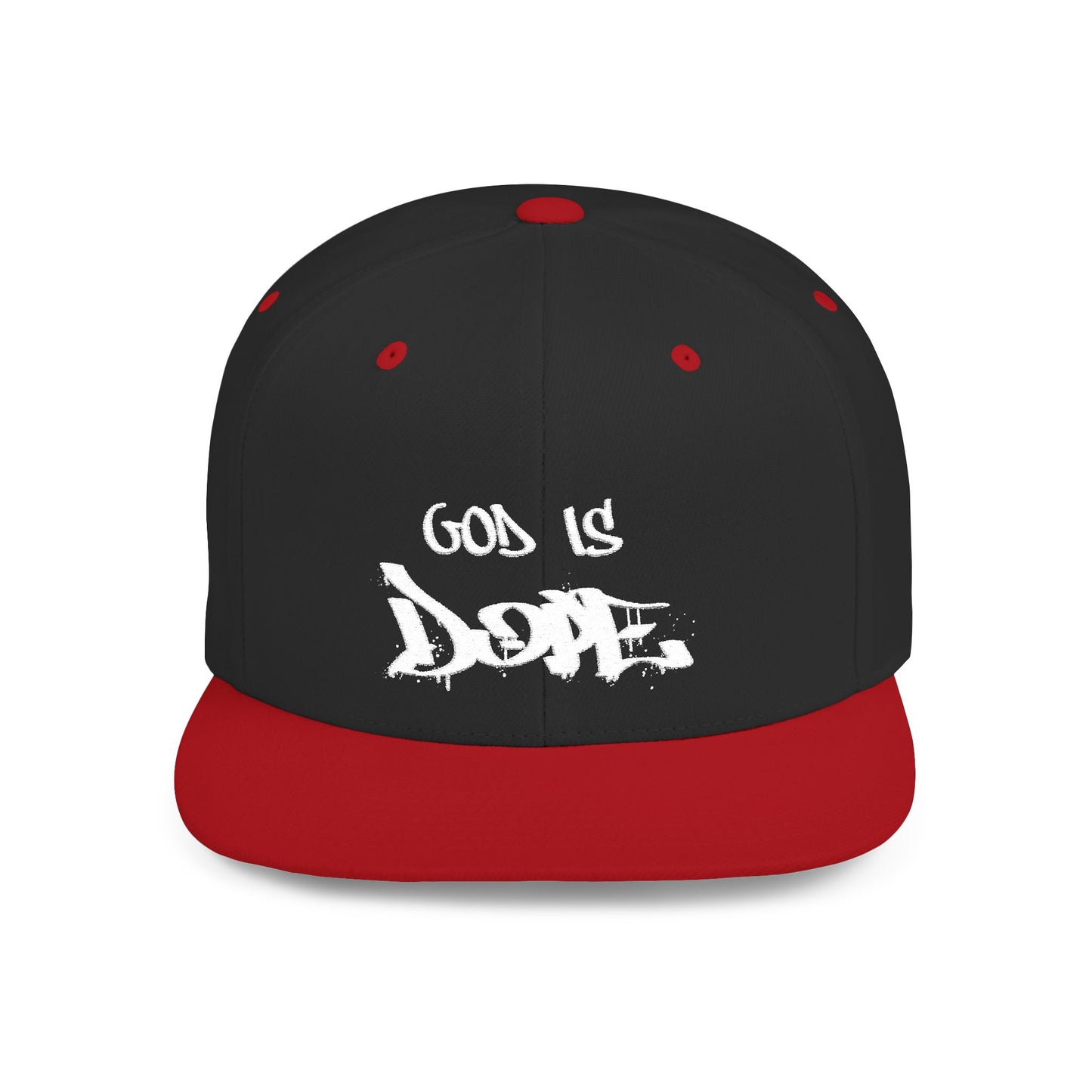 God is Dope-Snapback Hat (White letters) multiple colors