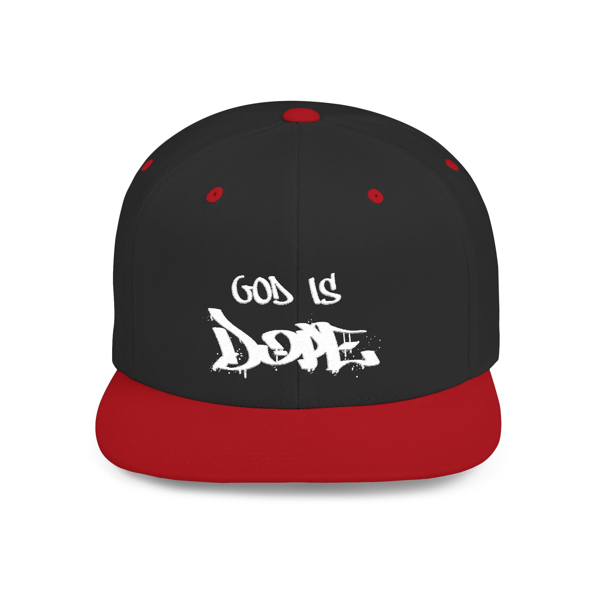 God is Dope-Snapback Hat (White letters) multiple colors