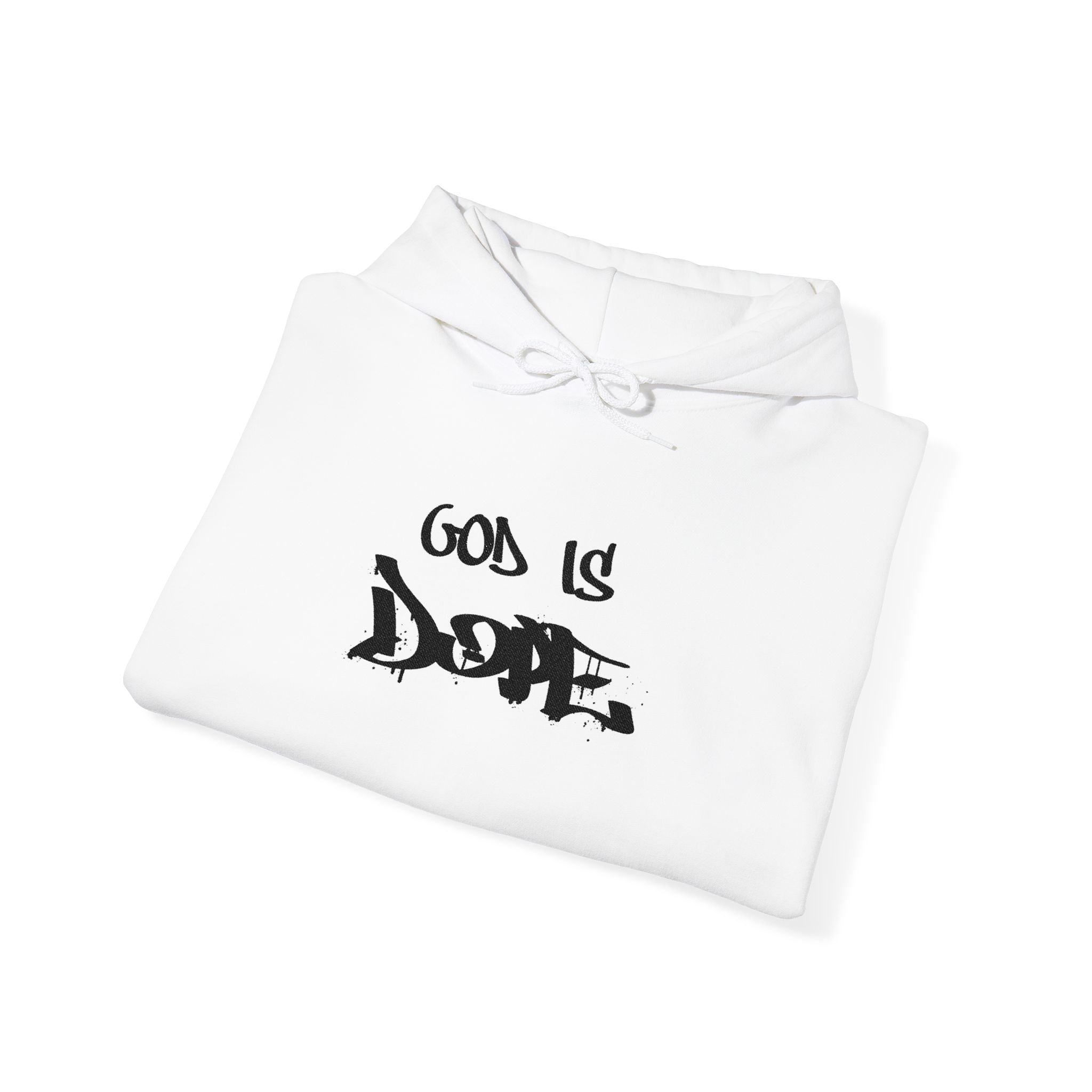 God is Dope Hoodie -Unisex Heavy Blend Sweatshirt, Casual Wear, Streetwear, Gift for Teens, Inspirational Clothing
