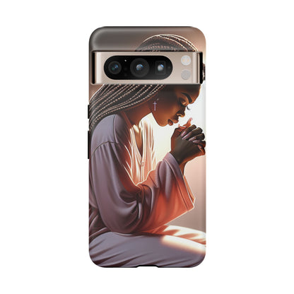 Spiritual Prayer Phone Case - Tough Cases with Inspirational Design