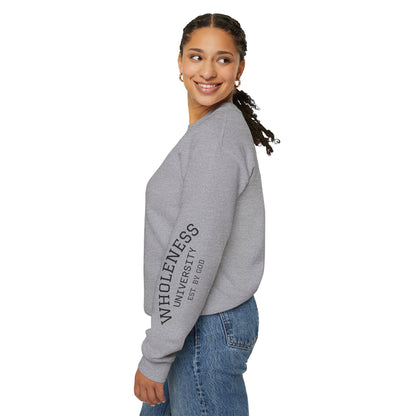 VERY BLESSED, PEACEFUL, & DEMURE- Crewneck Sweatshirt, Casual Sweatshirt, trends, memes & hashtags, long sleeve