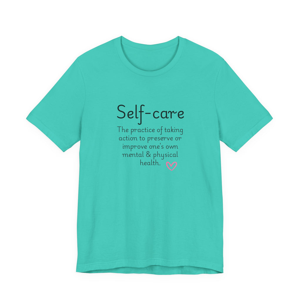 Embrace Self-Care Unisex Jersey Tee