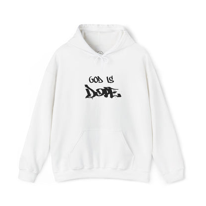 God is Dope Hoodie -Unisex Heavy Blend Sweatshirt, Casual Wear, Streetwear, Gift for Teens, Inspirational Clothing