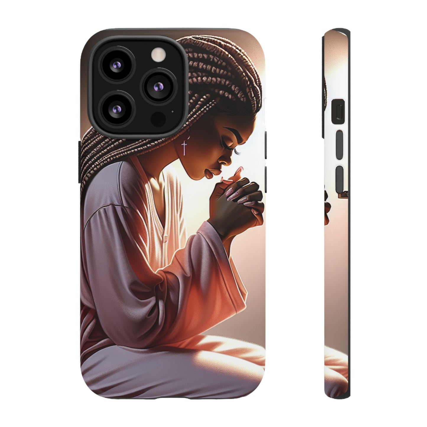 Spiritual Prayer Phone Case - Tough Cases with Inspirational Design