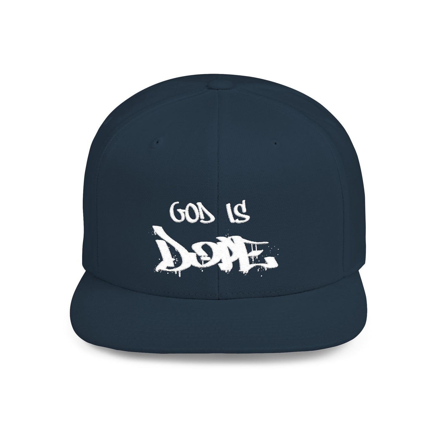 God is Dope-Snapback Hat (White letters) multiple colors