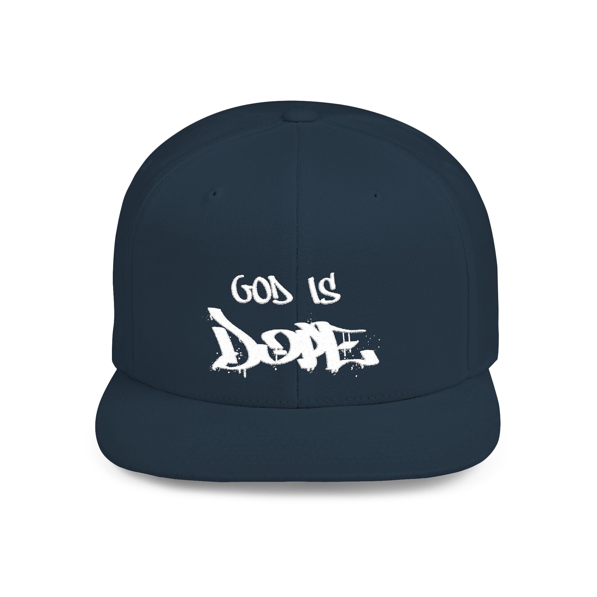 God is Dope-Snapback Hat (White letters) multiple colors
